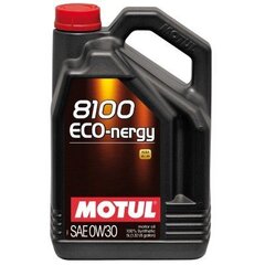 Õli Motul 8100 ECO-NERGY 0W30, 5L price and information | Mootoriõlid | hansapost.ee