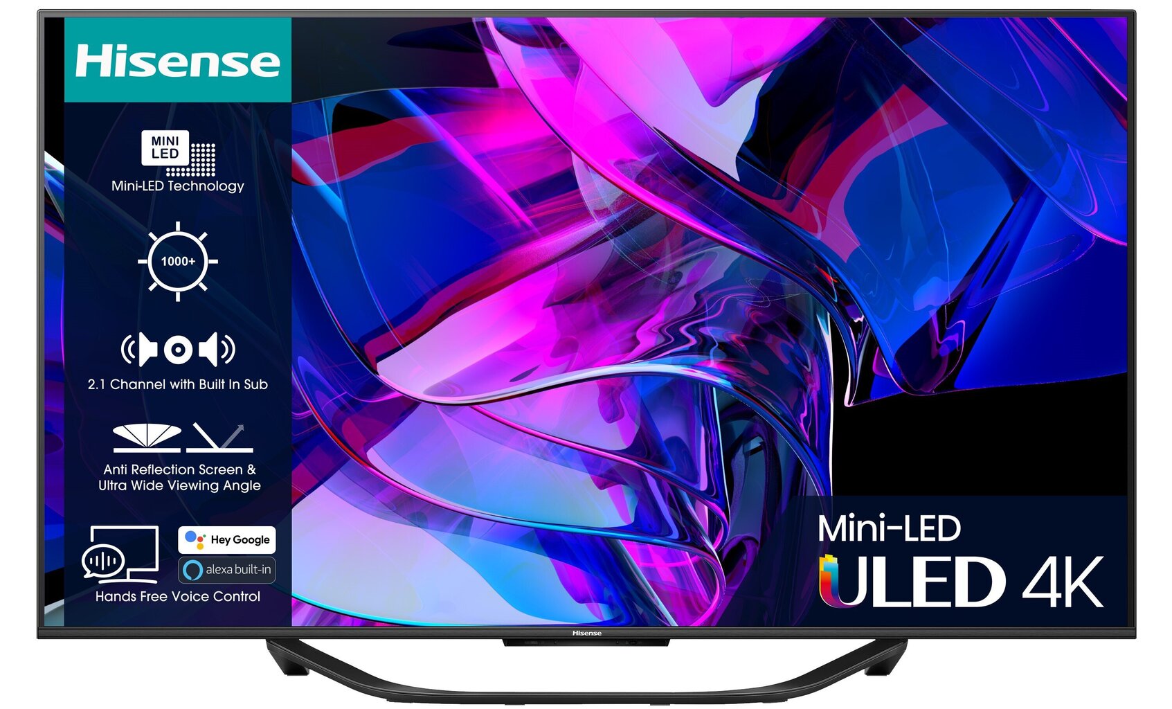 Hisense 55U7KQ price and information | Televiisorid | hansapost.ee