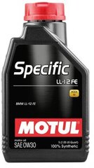 Масло MOTUL SPECIFIC LL-12 FE 0W30 1L цена и информация | Моторные масла | hansapost.ee