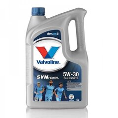 Масло моторное Valvoline SYNPOWER MST C3 5W30, 5л цена и информация | Моторные масла | hansapost.ee