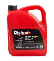 Моторное масло Divinol Syntholight 03 5W40, 5L цена и информация | Моторные масла | hansapost.ee