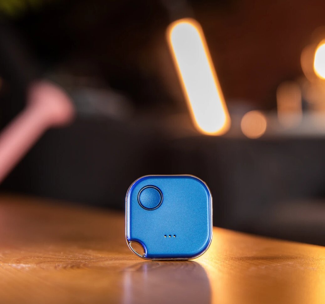 Kontrollitud tegevuse ja stseeni aktiveerimise nupp Shelly BLU Button 1 Bluetooth, sinine цена и информация | Valvesüsteemid, kontrollerid | hansapost.ee