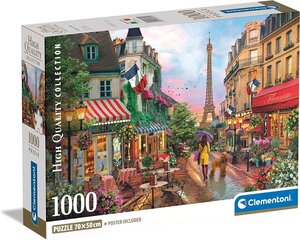 Пазл Париж Clementoni 1000 д. цена и информация | Пазлы | hansapost.ee