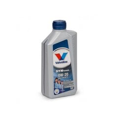 Valvoline Synpower FE 0W/20 sünteetiline mootoriõli, 1 L hind ja info | Mootoriõlid | hansapost.ee