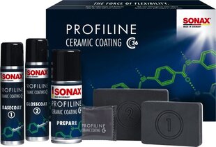 Sonax ProfiLine Защитное покрытие CeramicCoating CC36 (Керамика, набор) цена и информация | Автохимия | hansapost.ee