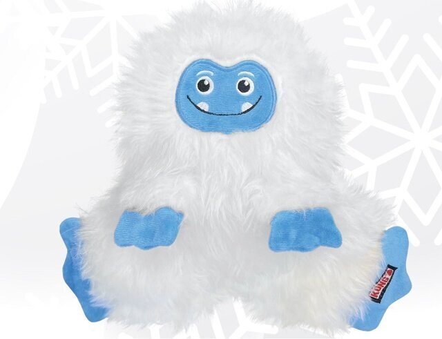 Pehme mänguasi koertele Kong Holiday Frizzles Yeti, M/L цена и информация | Koerte mänguasjad | hansapost.ee