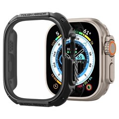 Spigen Tough Armor Apple Watch Ultra 49mm czarny|metal black ACS05457 цена и информация | Аксессуары для смарт-часов и браслетов | hansapost.ee