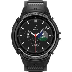 Spigen Rugged Armor Pro Samsung Watch 6 Classic 43mm Black ACS06492 hind ja info | Nutikellade aksessuaarid ja tarvikud | hansapost.ee