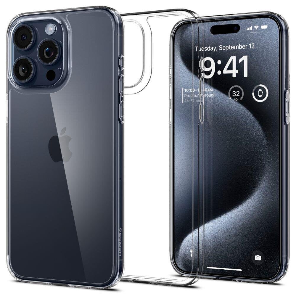 Spigen Air Skin Hybrid iPhone 15 Pro 6.1" Crystal Clear ACS06697 цена и информация | Telefonide kaitsekaaned ja -ümbrised | hansapost.ee