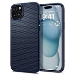 Spigen Liquid Air iPhone 15 6.1" navy blue ACS06791 hind ja info | Telefonide kaitsekaaned ja -ümbrised | hansapost.ee