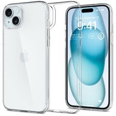 Spigen Air Skin Hybrid iPhone 15 6.1" Crystal Clear ACS06785 hind ja info | Telefonide kaitsekaaned ja -ümbrised | hansapost.ee