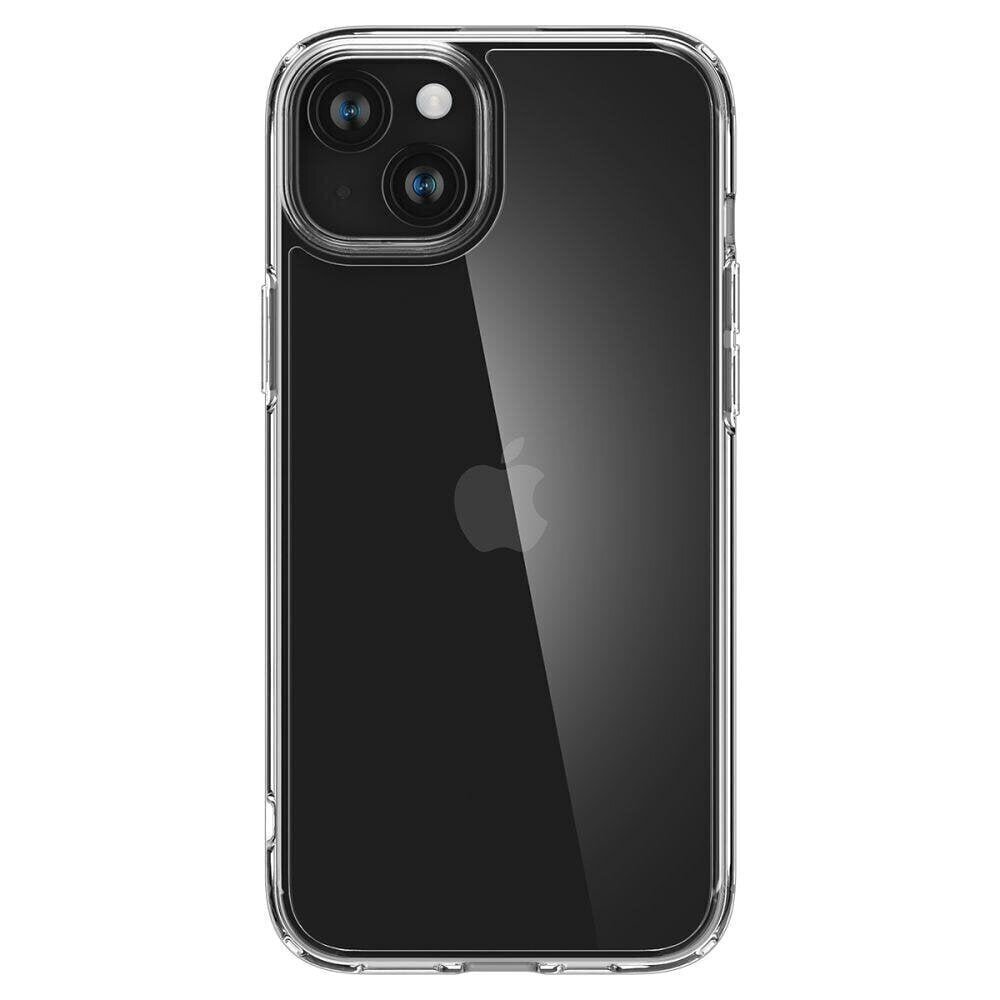 Spigen Ultra Hybrid iPhone 15 Plus 6,7" Crystal Clear цена и информация | Telefonide kaitsekaaned ja -ümbrised | hansapost.ee