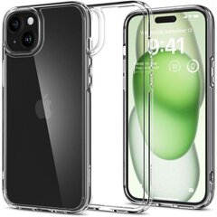 Spigen Ultra Hybrid iPhone 15 Plus 6,7" Crystal Clear hind ja info | Telefonide kaitsekaaned ja -ümbrised | hansapost.ee