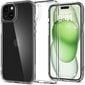 Spigen Ultra Hybrid iPhone 15 Plus 6,7" Crystal Clear цена и информация | Telefonide kaitsekaaned ja -ümbrised | hansapost.ee