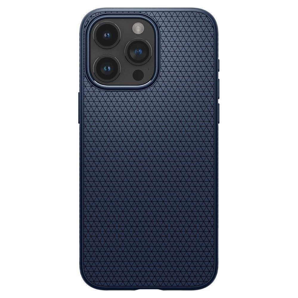 Spigen Liquid Air iPhone 15 Pro 6.1" navy blue цена и информация | Telefonide kaitsekaaned ja -ümbrised | hansapost.ee