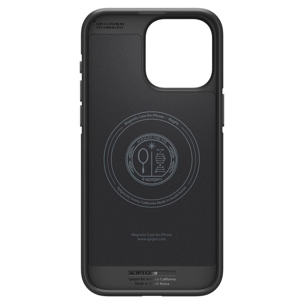 Spigen Core Armor Mag iPhone 15 Pro Max 6.7" MagSafe Matte Black ACS06442 цена и информация | Telefonide kaitsekaaned ja -ümbrised | hansapost.ee