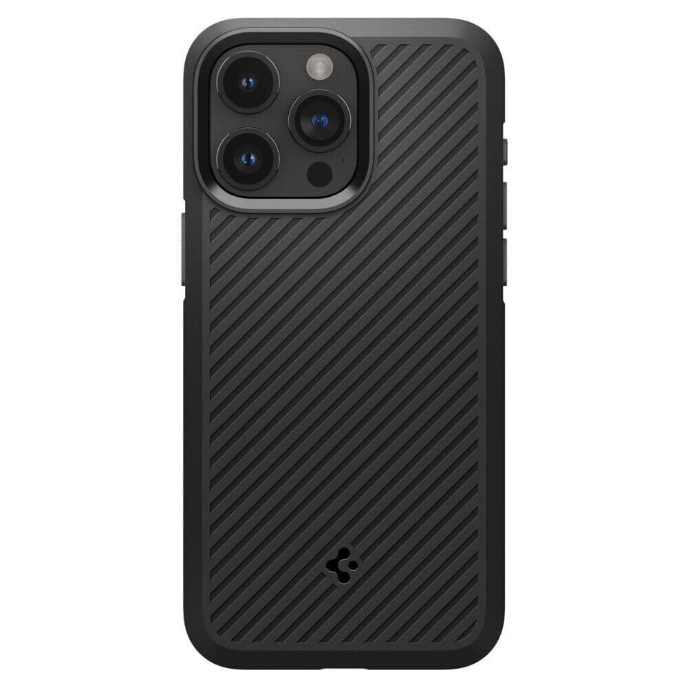 Spigen Core Armor iPhone 15 Pro Max 6.7" Matte Black ACS06441 цена и информация | Telefonide kaitsekaaned ja -ümbrised | hansapost.ee