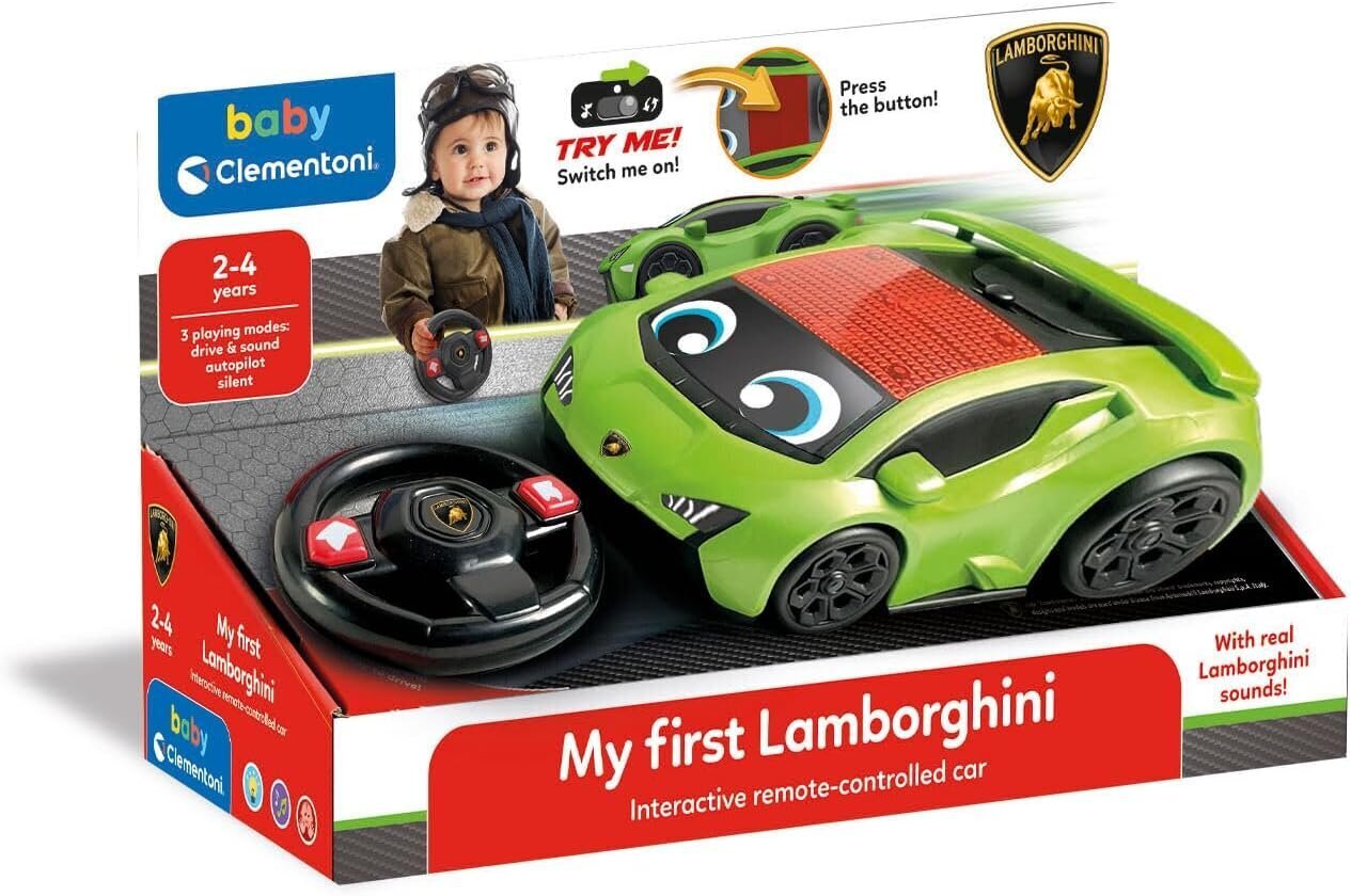 Rc auto Lamborghini Clementoni, roheline hind ja info | Mänguasjad poistele | hansapost.ee