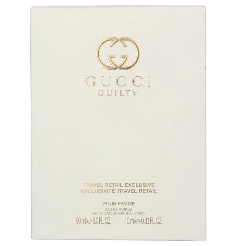 Komplekt Gucci Guilty naistele: parfüümvesi EDP, 90 ml + reisisprei, 10 ml цена и информация | Parfüümid naistele | hansapost.ee