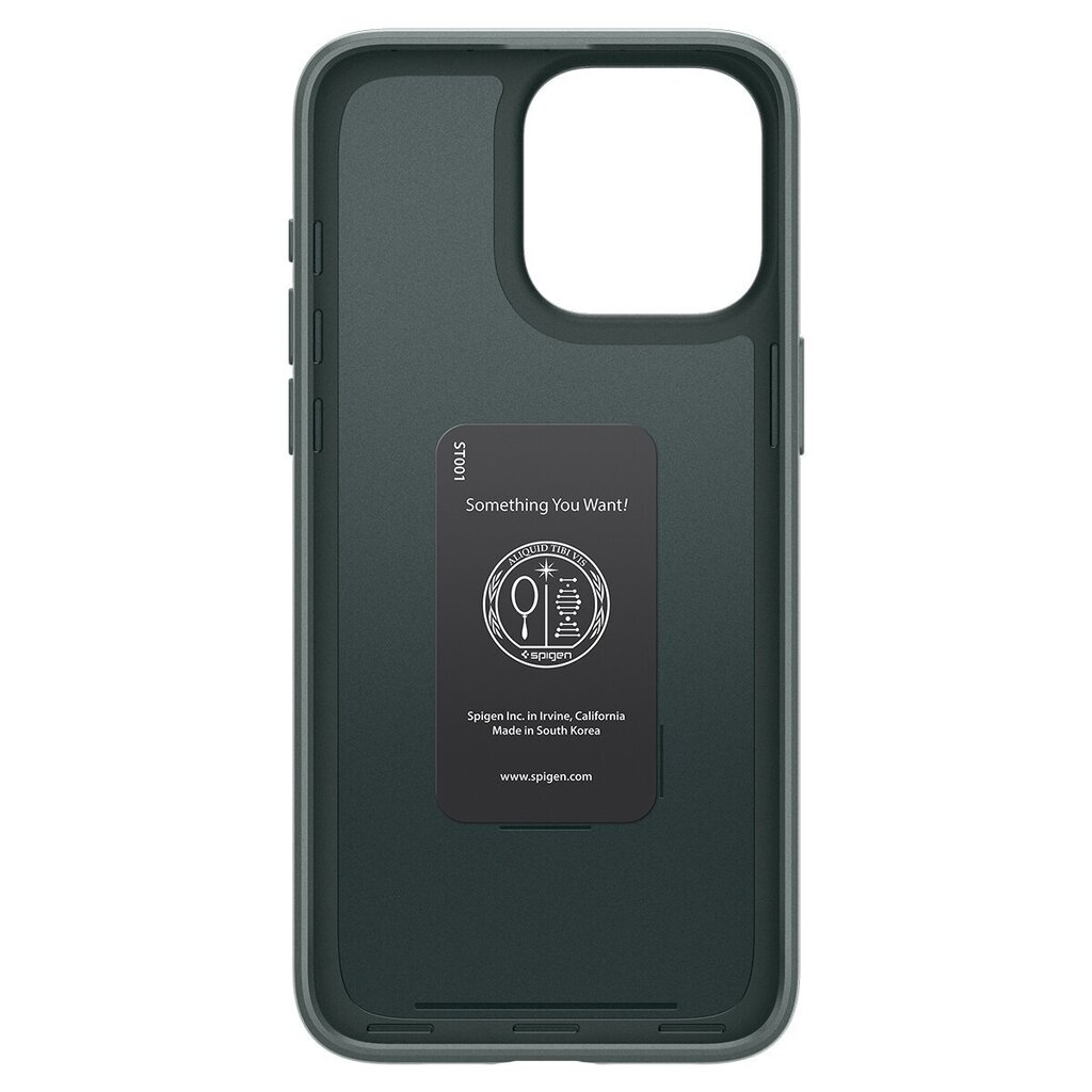 Spigen Thin Fit case iPhone 15 Pro - green hind ja info | Telefonide kaitsekaaned ja -ümbrised | hansapost.ee