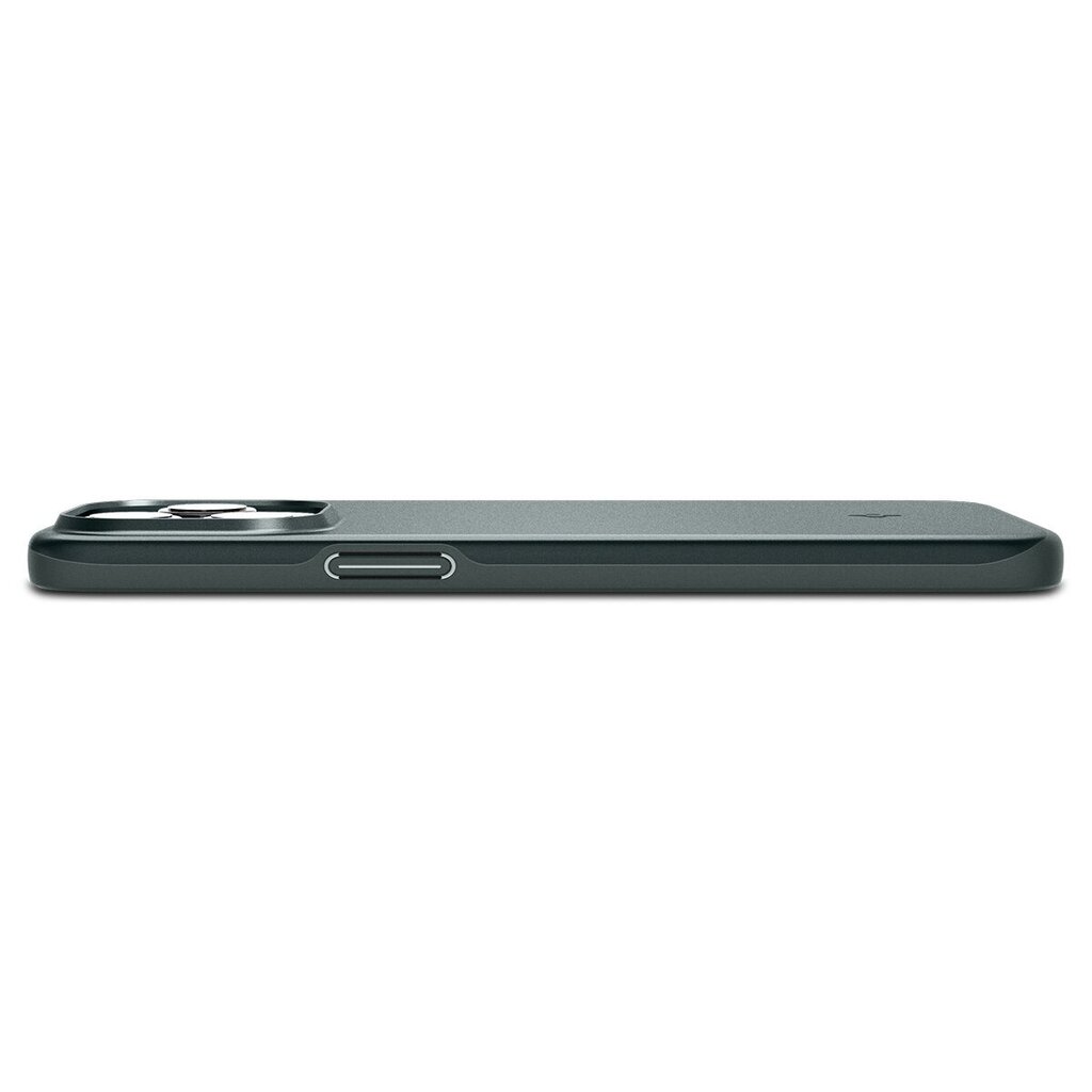 Spigen Thin Fit case iPhone 15 Pro Max - green цена и информация | Telefonide kaitsekaaned ja -ümbrised | hansapost.ee