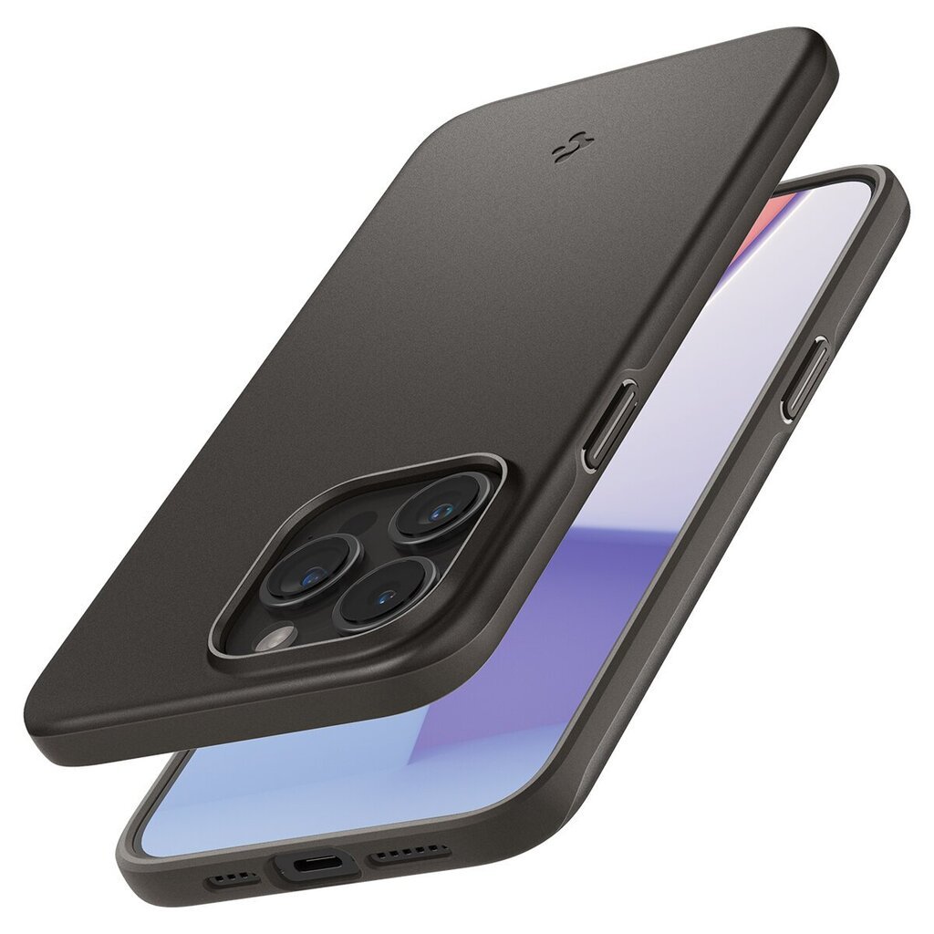 Spigen Thin Fit case iPhone 15 Pro - gray hind ja info | Telefonide kaitsekaaned ja -ümbrised | hansapost.ee