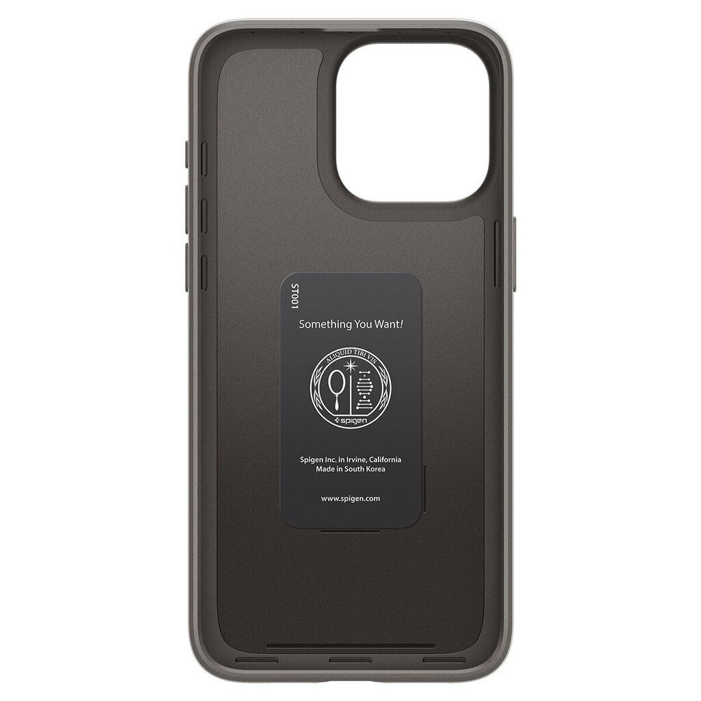 Spigen Thin Fit case iPhone 15 Pro - gray hind ja info | Telefonide kaitsekaaned ja -ümbrised | hansapost.ee