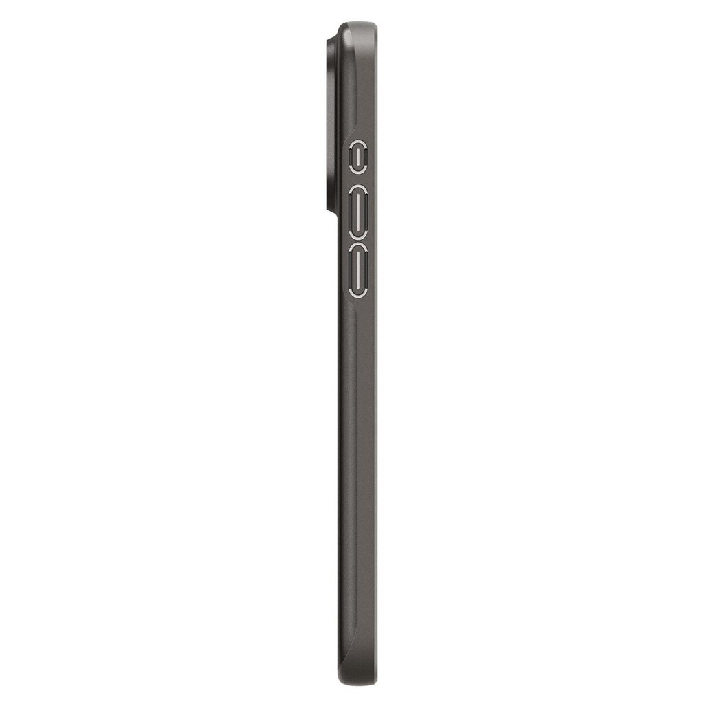 Spigen Thin Fit case iPhone 15 Pro - gray цена и информация | Telefonide kaitsekaaned ja -ümbrised | hansapost.ee