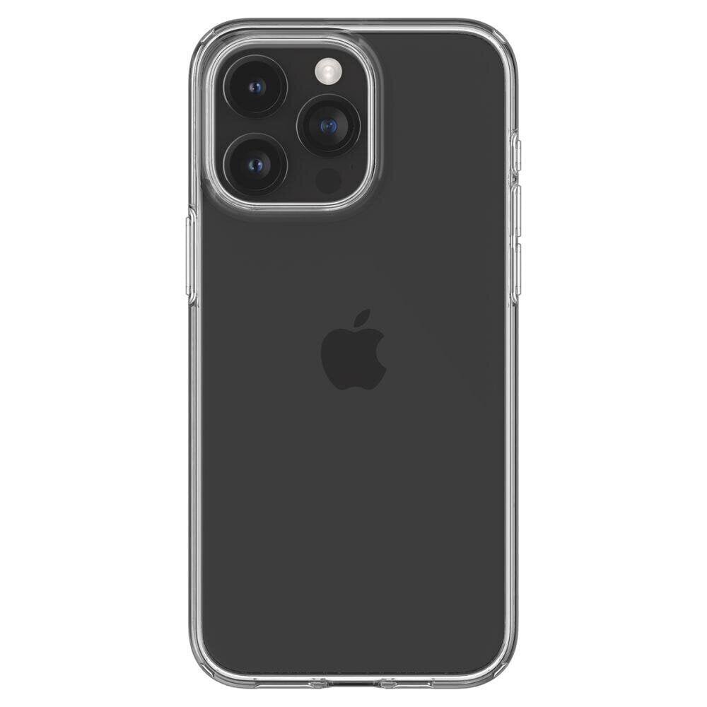 Spigen Liquid Crystal ACS06557 iPhone 15 Pro Max - Crystal Clear цена и информация | Telefonide kaitsekaaned ja -ümbrised | hansapost.ee