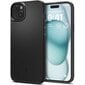 Spigen Thin Fit iPhone 15 6.1" Black ACS06776 цена и информация | Telefonide kaitsekaaned ja -ümbrised | hansapost.ee