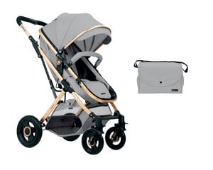 Sportkäru KikkaBoo Scarlett 2in1, Light Grey цена и информация | Коляски | hansapost.ee