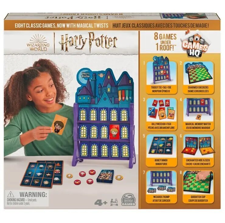 Sigatüükas mängu komplekt täis 8 mängud Harry Potter mängud hind ja info | Lauamängud ja mõistatused perele | hansapost.ee