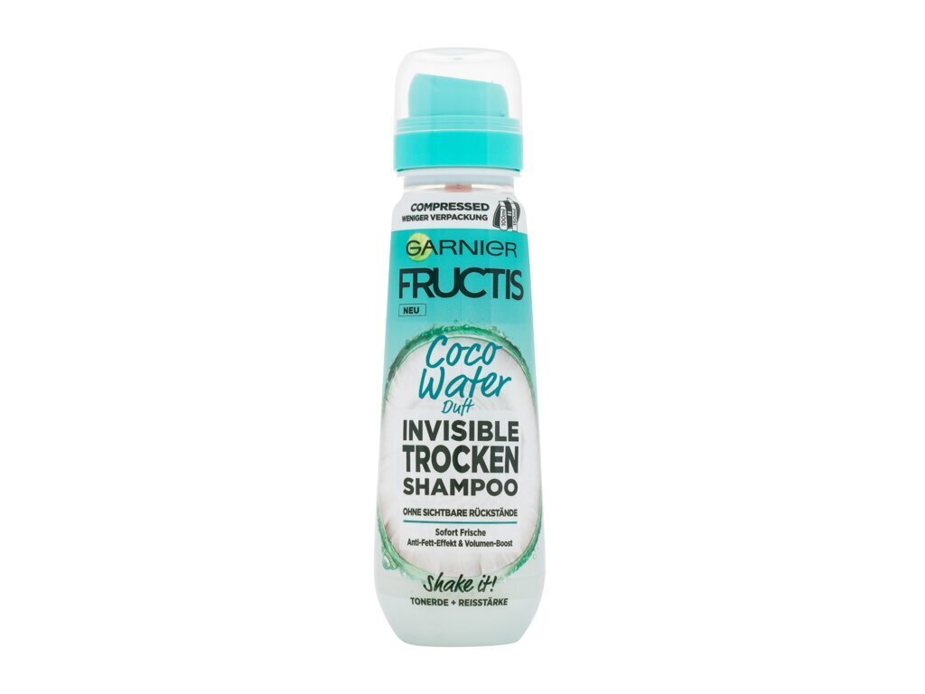 Kuivšampoon Fructis Coco Water Invisible Dry Shampoo цена и информация | Šampoonid | hansapost.ee