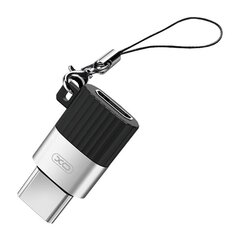 XO NB149-C micro USB to USB-C Adapter (Black) hind ja info | USB adapterid ja jagajad | hansapost.ee