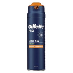 Гель для бритья Gillette Pro Sensitive, 200 мл цена и информация | Средства для бритья и косметика | hansapost.ee