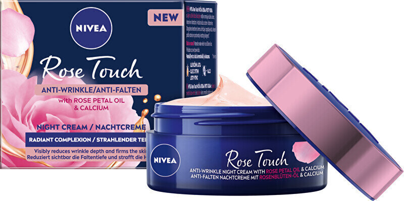 Kortsudevastane öökreem roosiõliga Rose Touch (Anti-Wrinkle Night Cream) 50 ml цена и информация | Näokreemid | hansapost.ee