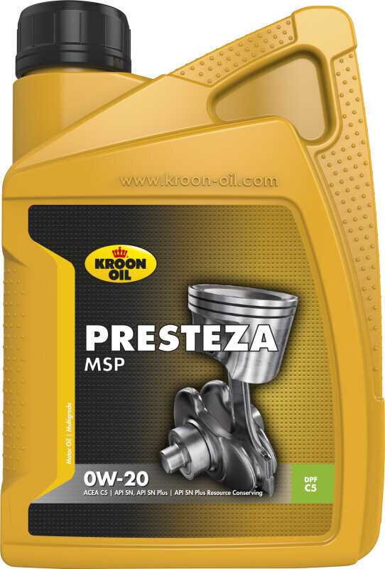 Kroon-Oil Presteza MSP 0W-20 mootoriõli, 1 L цена и информация | Mootoriõlid | hansapost.ee