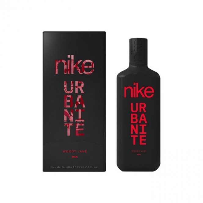 Tualettvesi Nike Urbanite Woody Lane Man EDT meestele, 75 ml hind ja info | Parfüümid meestele | hansapost.ee