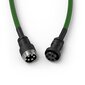 Glorious PC Gaming Race Coiled Cable, Forest Green цена и информация | USB adapterid ja jagajad | hansapost.ee