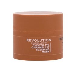 Маска для губ Revolution Skincare Lip Sleeping Mask Chocolate Caramel, 10 г цена и информация | Помады, бальзамы, блеск для губ | hansapost.ee