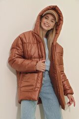 Jope naistele, pruun цена и информация | Женские куртки | hansapost.ee