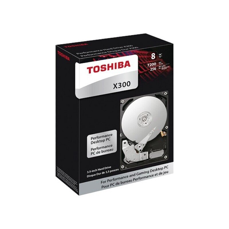 Toshiba HDWR11AEZSTA, 3.5", 10 TB цена и информация | Sisemised kõvakettad | hansapost.ee