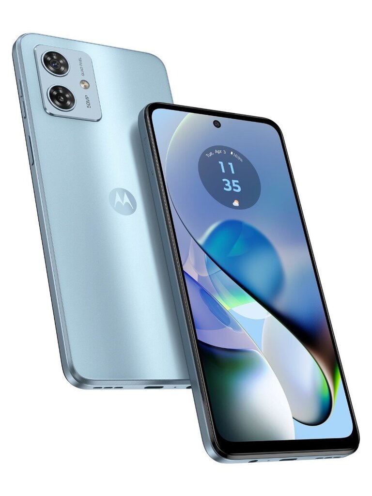 Motorola Moto G54 5G 8/256GB PAYT0032SE Glacier Blue hind ja info | Telefonid | hansapost.ee