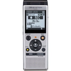 OM System диктофон WS-882, серебристый цена и информация | Диктофоны | hansapost.ee