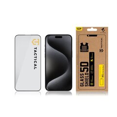 Tactical Glass Shield 5D for Apple iPhone 15 Pro Max Black цена и информация | Защитные пленки для телефонов | hansapost.ee