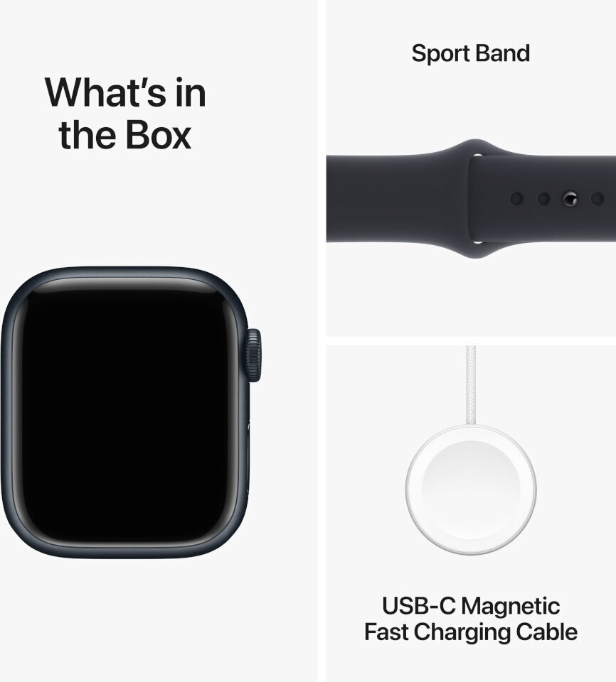 Apple Watch Series 9 GPS + Cellular 41mm Midnight цена и информация | Nutikellad, laste nutikellad | hansapost.ee