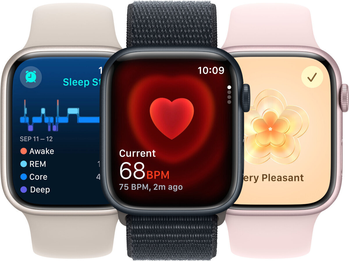 Apple Watch Series 9 GPS + Cellular 41mm Midnight цена и информация | Nutikellad, laste nutikellad | hansapost.ee