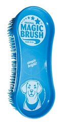 Hari karusnahale Kerbl Koera Magic Brush, sinine hind ja info | Hooldus/grooming | hansapost.ee