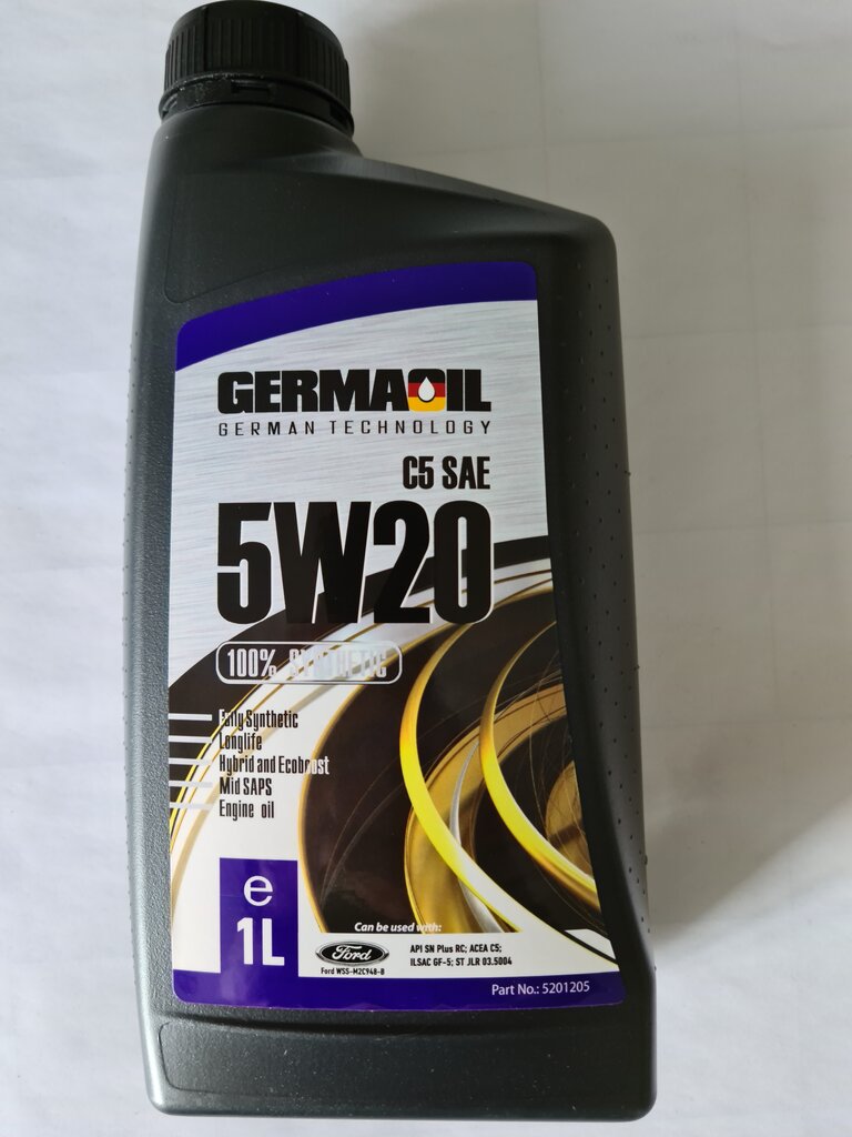Sünteetiline mootoriõli Germaoil 5W20, 1L цена и информация | Mootoriõlid | hansapost.ee