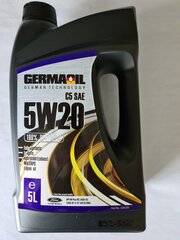 Sünteetiline mootoriõli Germaoil 5W20, 5L hind ja info | Mootoriõlid | hansapost.ee